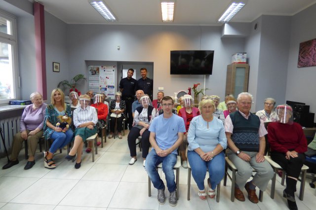 Spotkanie policjantów z seniorami