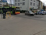 [FOTO] Potrącenie pieszej przez autobus MPK