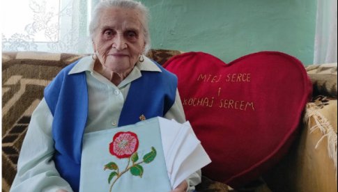 96-letni pani Janina kolejny raz włącza się w charytatywną akcje