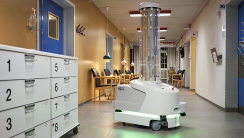 Robot do dezynfekcji od Komisji Europejskiej European Commission trafi do naszego szpitala 