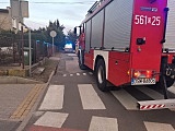 [FOTO] Pożar w domu jednorodzinnym, poszkodowany trafił do szpitala