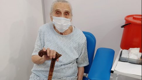 96-letnia pani Janina przyjęła szczepionkę