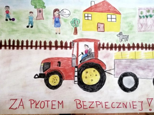 Uczniowie SP w Mokrzeszowie wzięli udział w konkursie 30 lat bezpieczeństwa na wsi