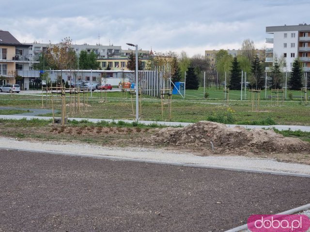 [FOTO] Trwają prace na terenie budowy Parku Sportowego