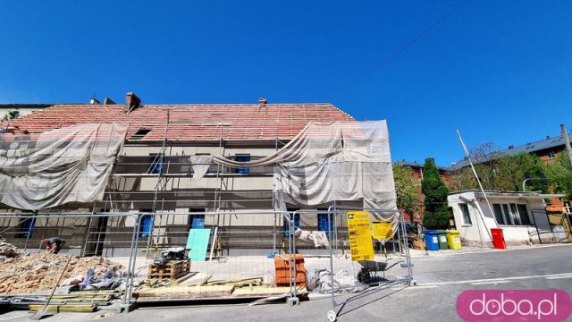 [FOTO] Trwa termomodernizacja budynków Państwowej Straży Pożarnej