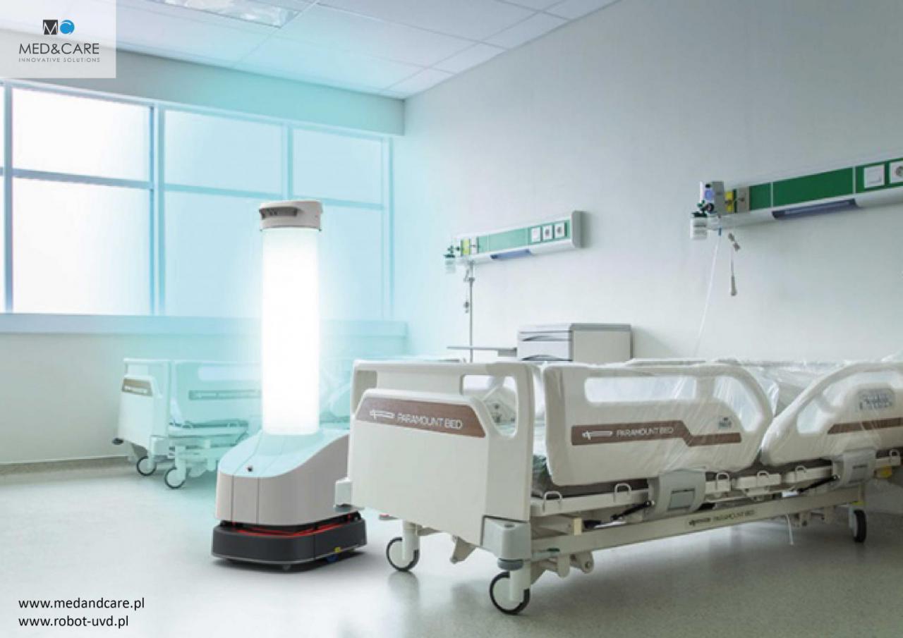Wysokiej klasy innowacyjny robot do dezynfekcji UV trafi do świdnickiego szpitala Latawiec