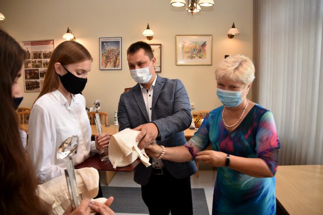 Kwiat gminnej oświaty nagrodzony przez Wójt Gminy Świdnica