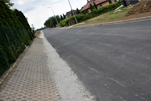 Zakończona budowa drogi w Witoszowie Dolnym