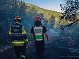 [FOTO] Świdniccy strażacy walczą z ogniem w okolicach Aten