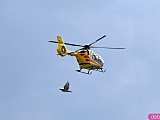 [FOTO] Interwencja śmigłowca LPR na Osiedlu Młodych