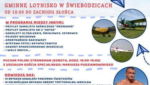 Piknik lotniczy w Świebodzicach już w najbliższy weekend 