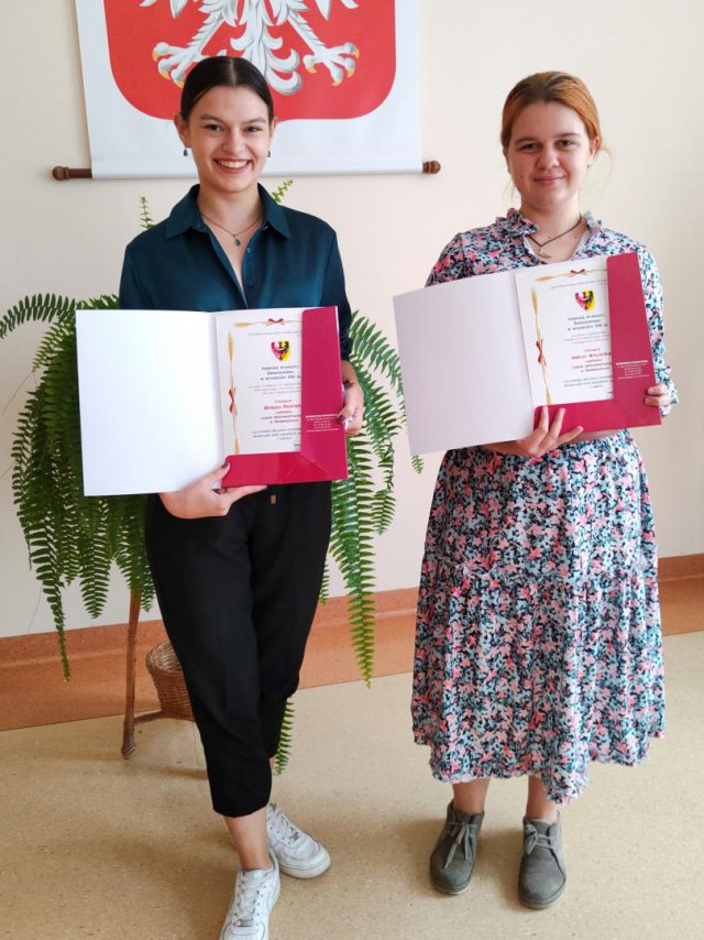 Nagrody Starosty Powiatu Świdnickiego dla utalentowanych uczniów Liceum Ogólnokształcącego w Świebodzicach