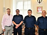 [FOTO] Spotkanie Burmistrza Świebodzic ze strażnikami miejskimi
