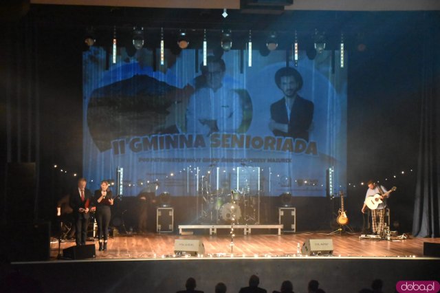 Występ Stefano Terrazzino podczas Gminnej Senioriady w I LO w Świdnicy