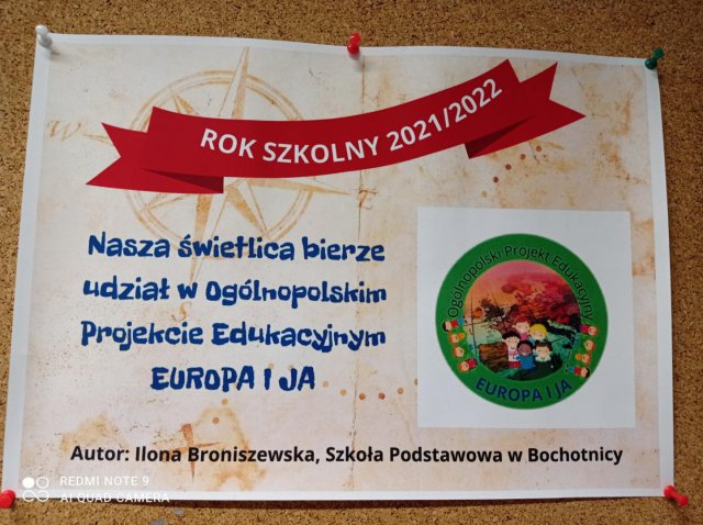 Ogólnopolski program edukacyjny Europa i ja