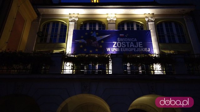 [FOTO] Protest Świdnica zostaje w Unii Europejskiej