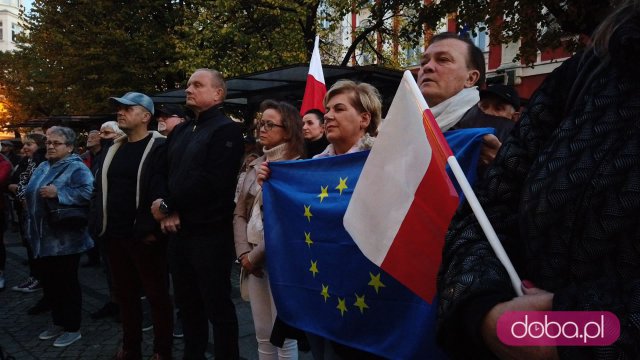 [FOTO] Protest Świdnica zostaje w Unii Europejskiej