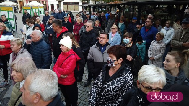 [FOTO] Protest Świdnica zostaje w Unii Europejskiej