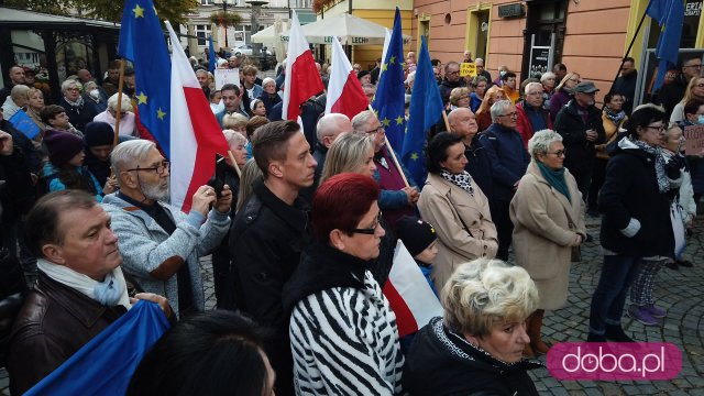 [FOTO] Protest Świdnica zostaje w Unii Europejskiej