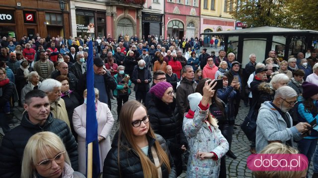 [FOTO] Protest Świdnica zostaje w Unii Europejskiej