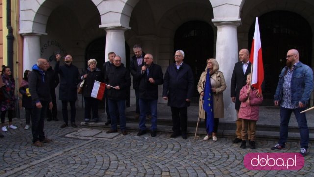 [FOTO] Protest Świdnica zostaje w Unii Europejskiej