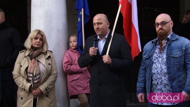 [FOTO] Protest Świdnica zostaje w Unii Europejskiej
