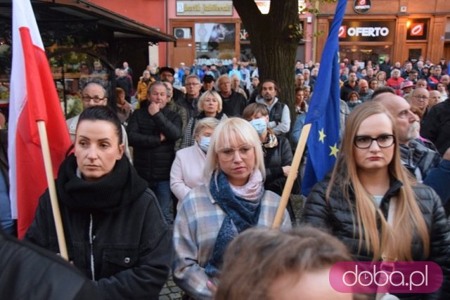 [FOTO] Protest Świdnica zostaje w Unii Europejskiej