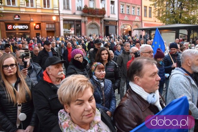 [FOTO] Protest Świdnica zostaje w Unii Europejskiej