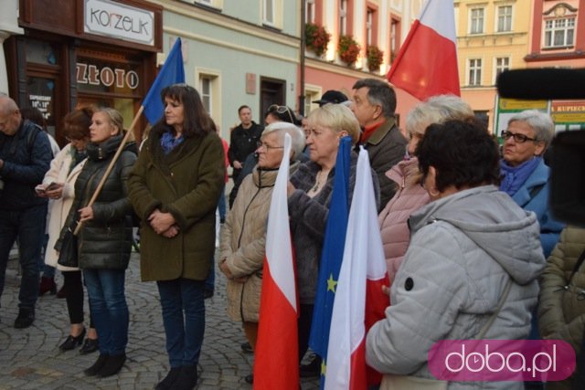 [FOTO] Protest Świdnica zostaje w Unii Europejskiej