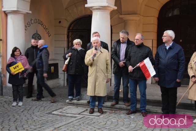 [FOTO] Protest Świdnica zostaje w Unii Europejskiej
