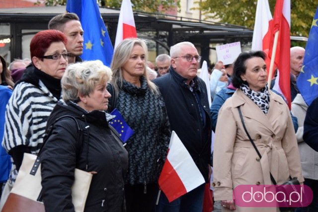 [FOTO] Protest Świdnica zostaje w Unii Europejskiej