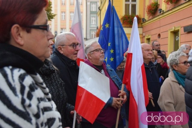 [FOTO] Protest Świdnica zostaje w Unii Europejskiej
