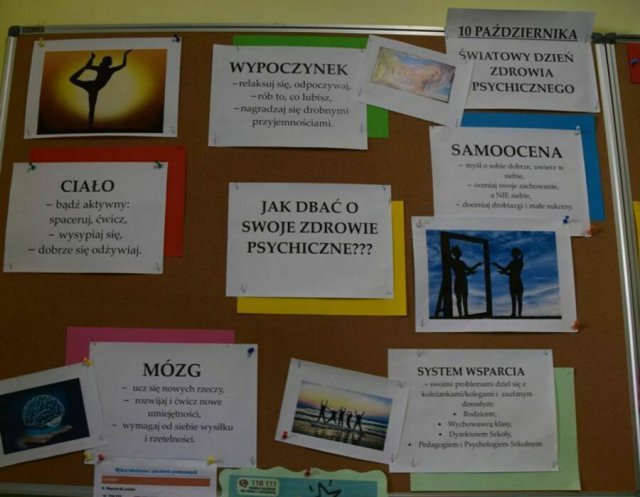 [FOTO] Światowy Dzień Zdrowia Psychicznego w PSP w Kostrzy