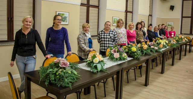 Warsztaty florystyczne w Pszennie