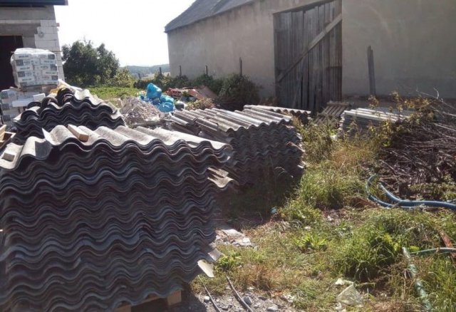 Zakończono kolejny etap prac związany z usuwaniem azbestu w gm. Żarów