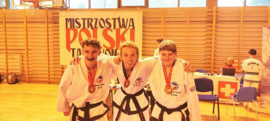 Zawodnicy z klubu Taekwondo Taipan dobrze zaprezentowali się na MP w Grodkowie