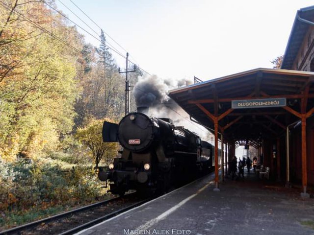 [FOTO] Parowym ekspresem przez Jaworzynę Śląską