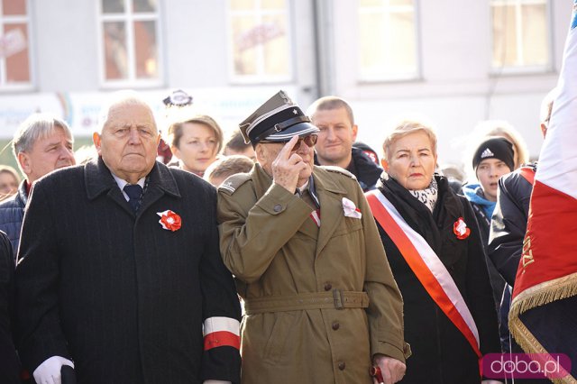 [FOTO] Świebodzice upamiętniły 103. rocznicę odzyskania niepodległości
