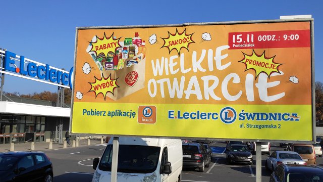 Uroczyste otwarcie sklepu E.Leclerc w Świdnicy