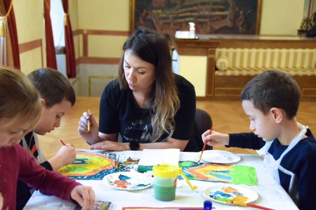 Warsztaty plastyczne w Muzeum 