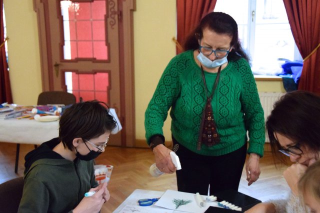 Warsztaty plastyczne w Muzeum 