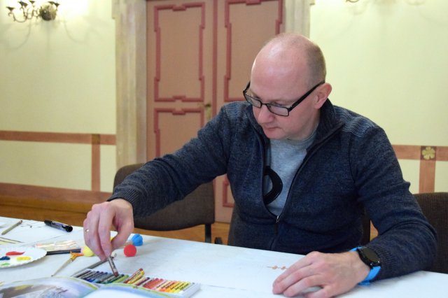 Warsztaty plastyczne w Muzeum 