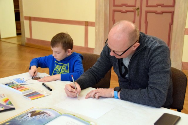 Warsztaty plastyczne w Muzeum 
