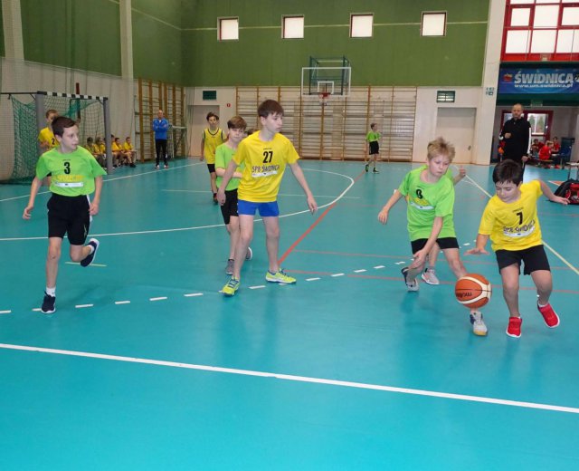 Współzawodnictwo szkolne 2021-2022: Podsumowanie minipiłki koszykowej chłopców klas 5-6