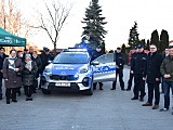 Nowy radiowóz i zapowiedź budowy Posterunku Policji w Marcinowicach 