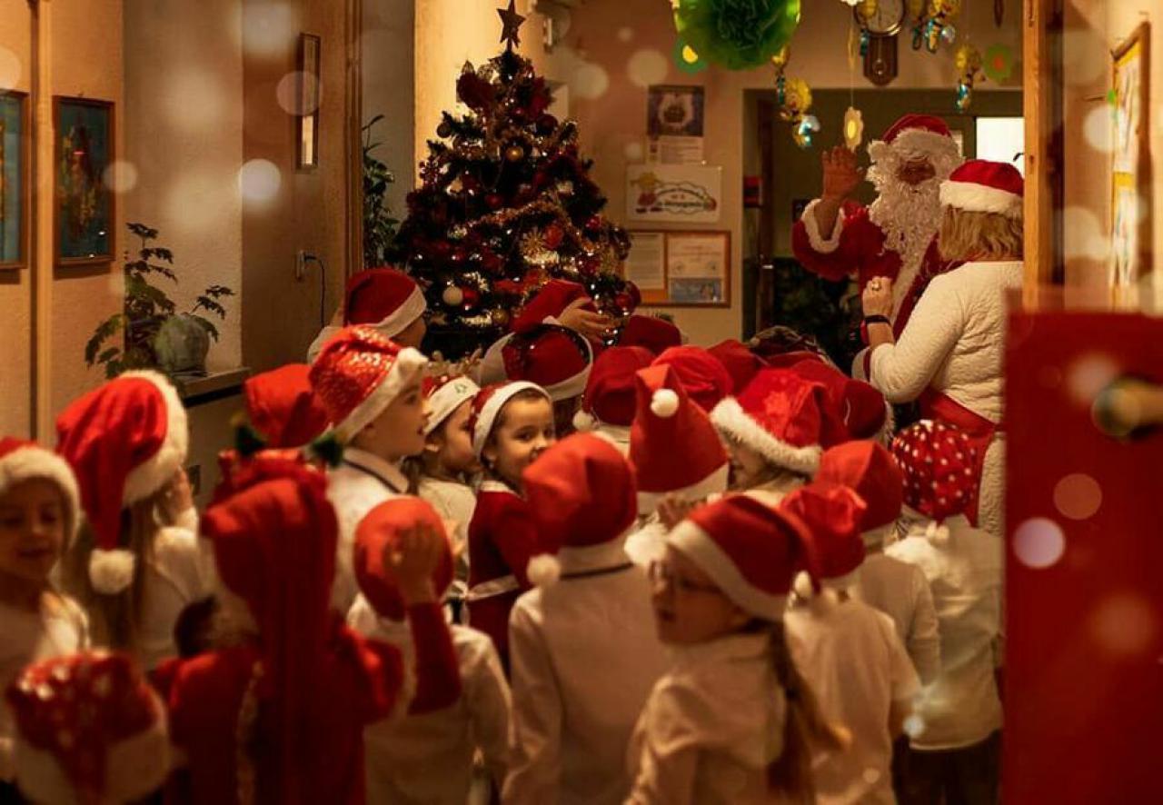 [FOTO] Św. Mikołaj odwiedził przedszkola gminy Strzegom