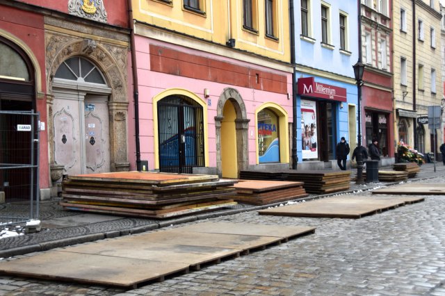 Przygotowania do Jarmarku Bożonarodzeniowego