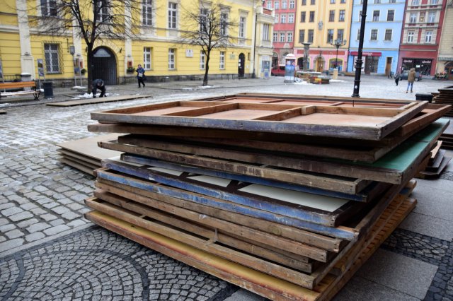 Przygotowania do Jarmarku Bożonarodzeniowego