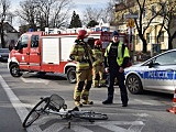 Potrącenie rowerzystki na Głowackiego w Świdnicy