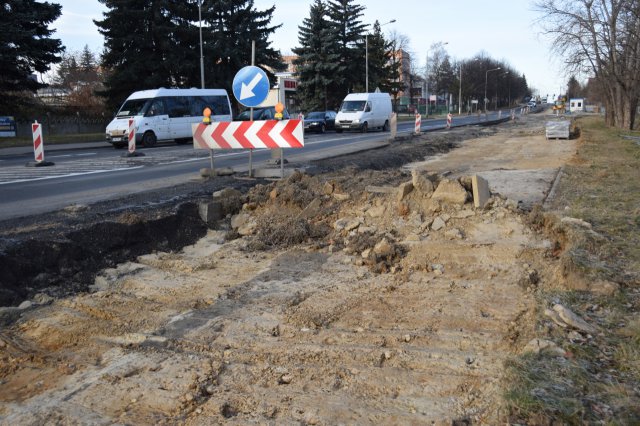 Od wtorku 18 stycznia zmiana organizacji ruchu na ul. Sikorskiego